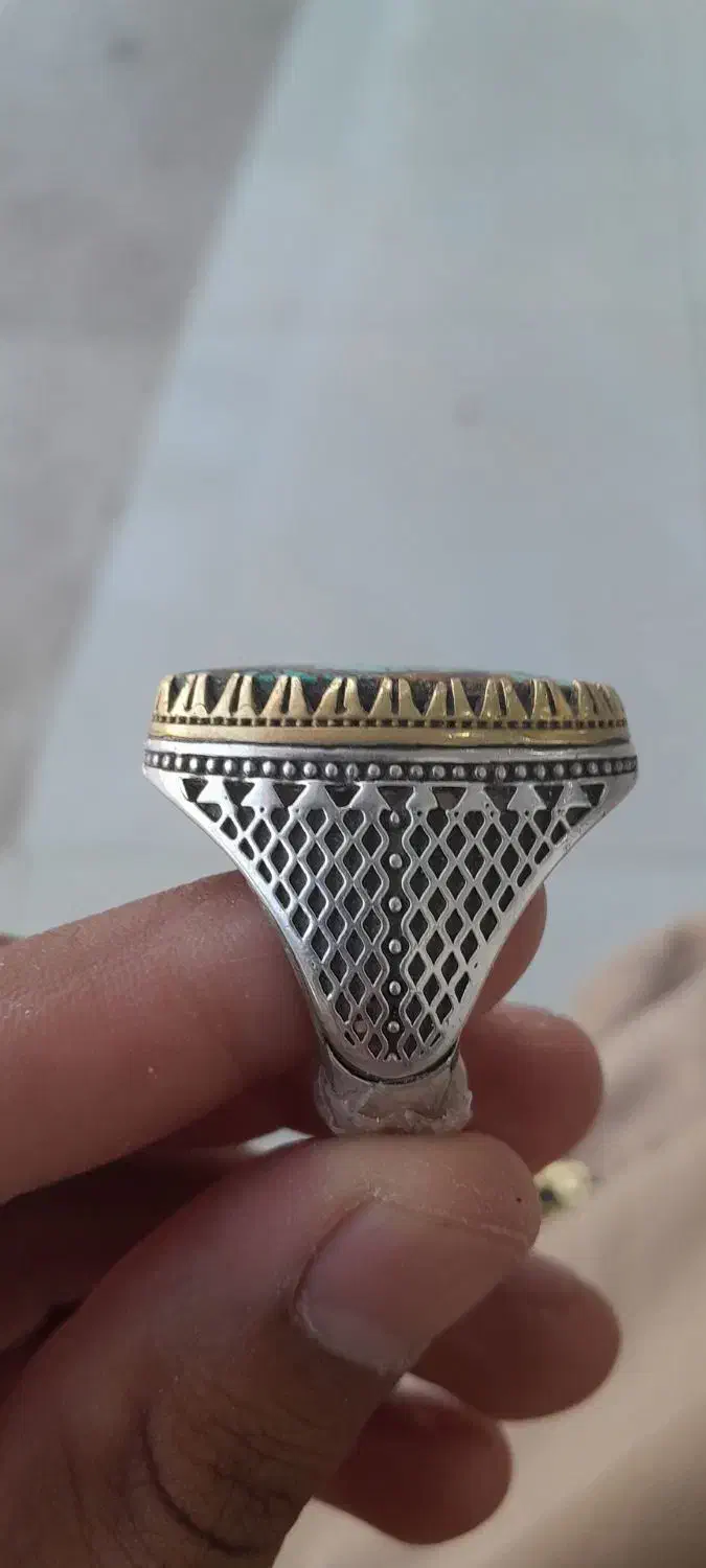 انگشتر فیروزه|جواهرات|خاش, |دیوار