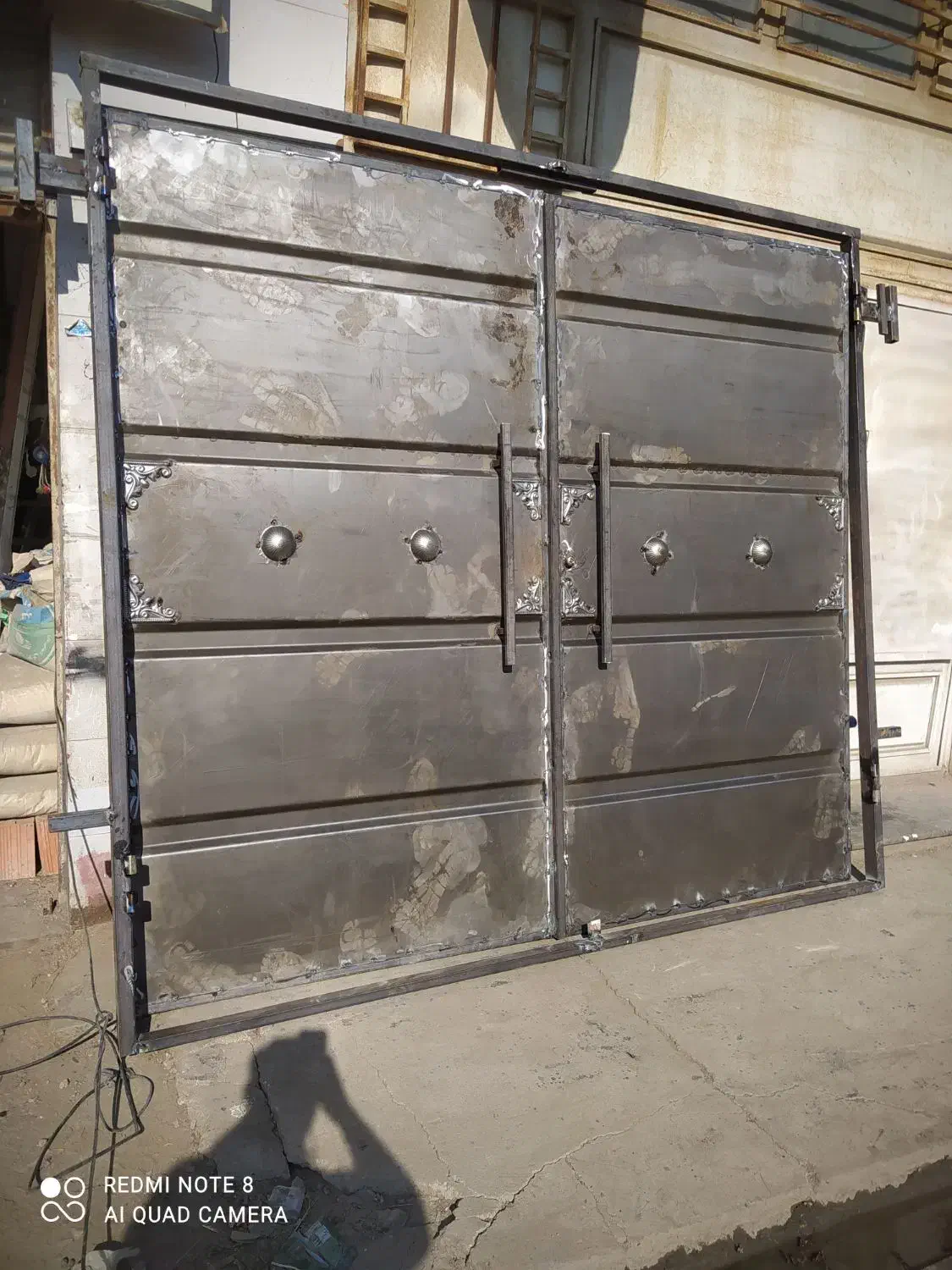 درب حیاطی ماشین رو..نفررو..کرکره درب برقی|مصالح و تجهیزات ساختمان|گنبد کاووس, |دیوار