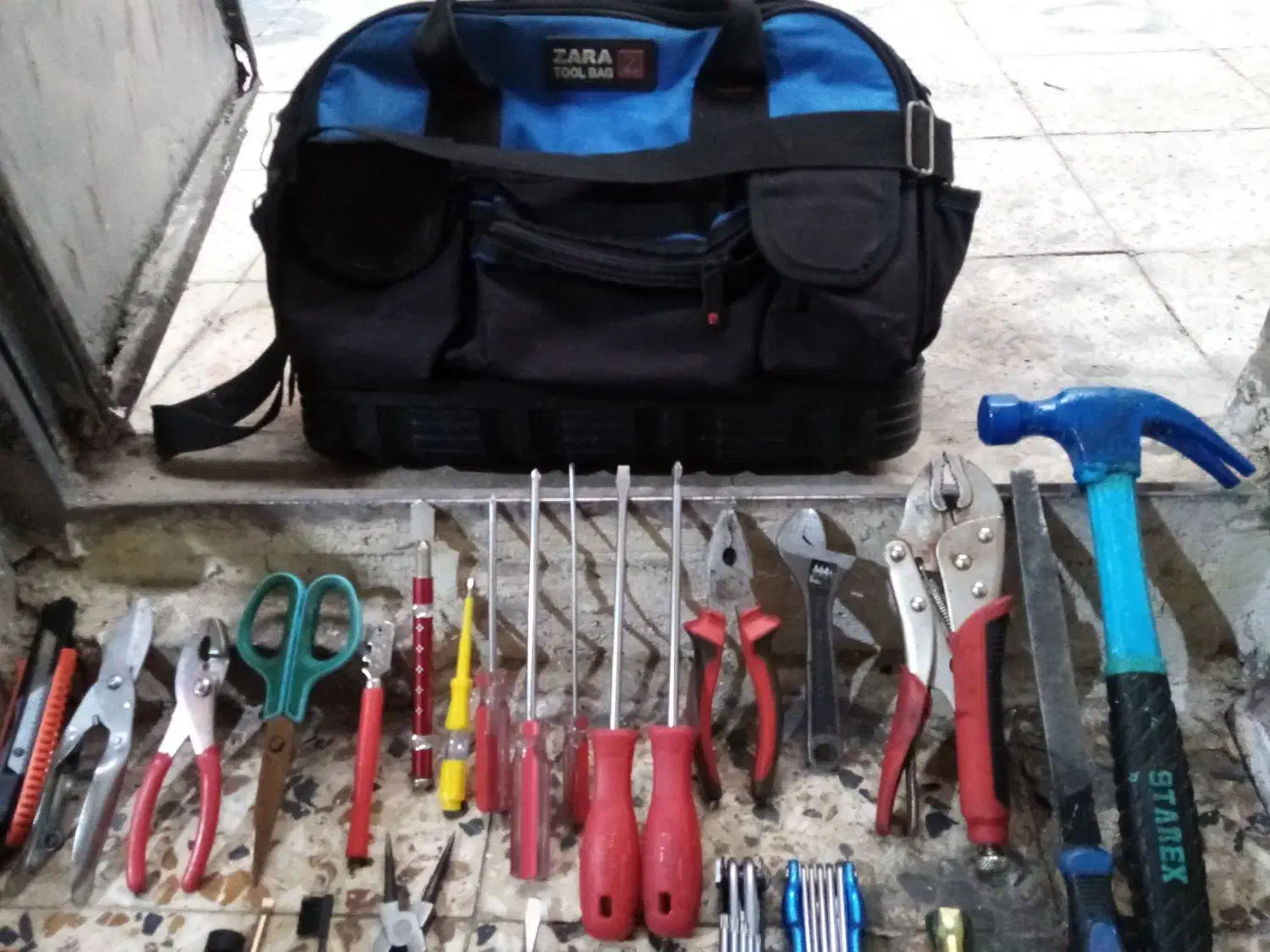 دریل بوش ومتعلقات به همراه کیف اچار تکمیل|ابزارآلات|تهران, نبی اکرم|دیوار