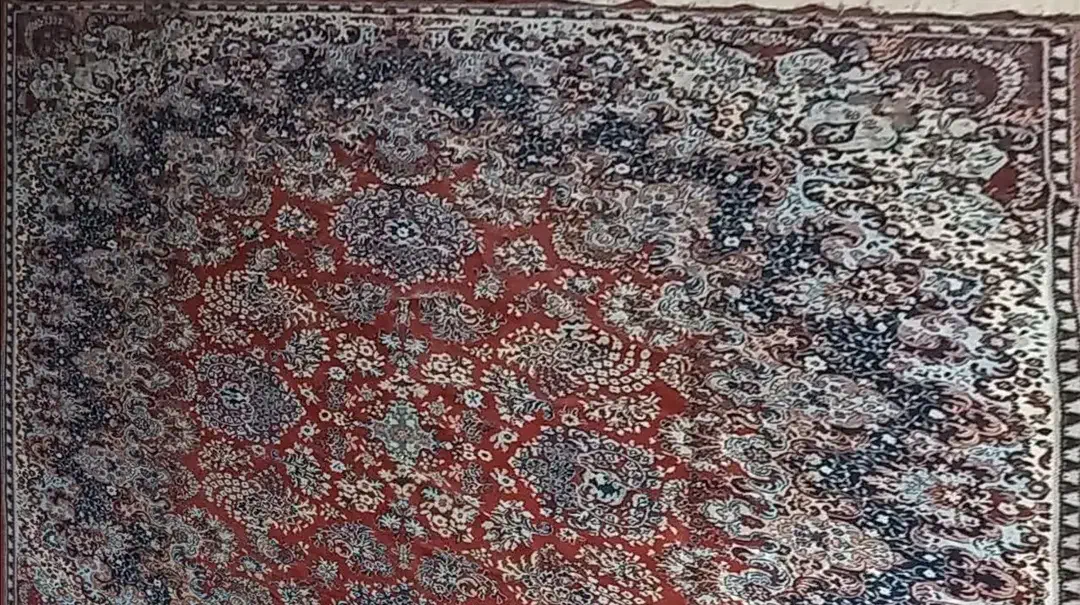 فر ش ماشینی دست بافت گونه قدیمی|فرش|باسمنج, |دیوار