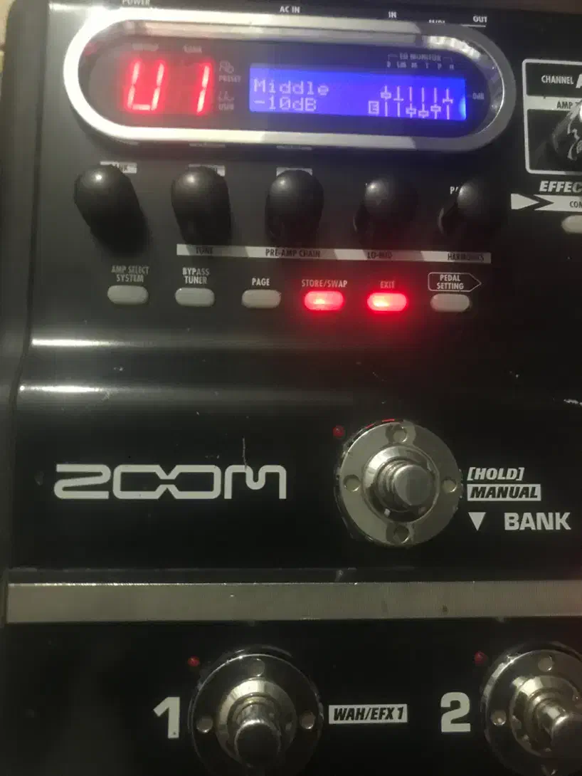 افکت zoom G7 با ساندکارت قوی (به شدت زیر قیمت)|گیتار، بیس، امپلیفایر|تهران, چیتگر شمالی|دیوار