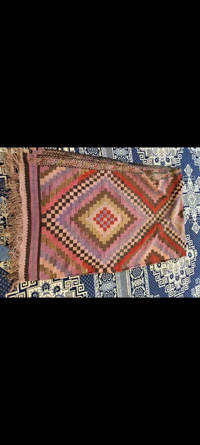 گلیم فرش|گلیم، جاجیم، گبه|کرمان, |دیوار