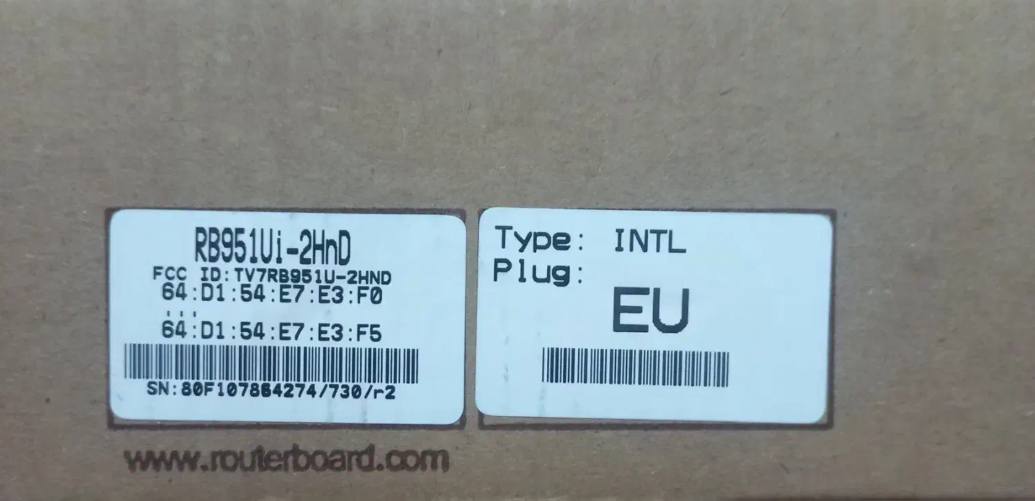 روتر میکروتیک RB951Ui-2HnD|مودم و تجهیزات شبکه|گرگان, |دیوار