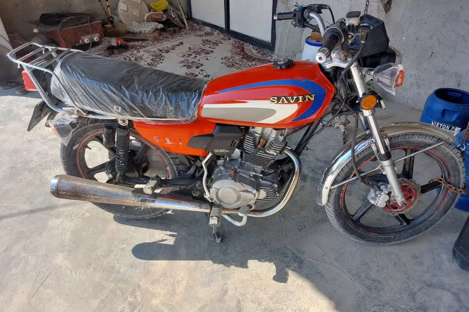 موتورسیکلت 200 متین مدل 95|موتورسیکلت|خمیر, |دیوار