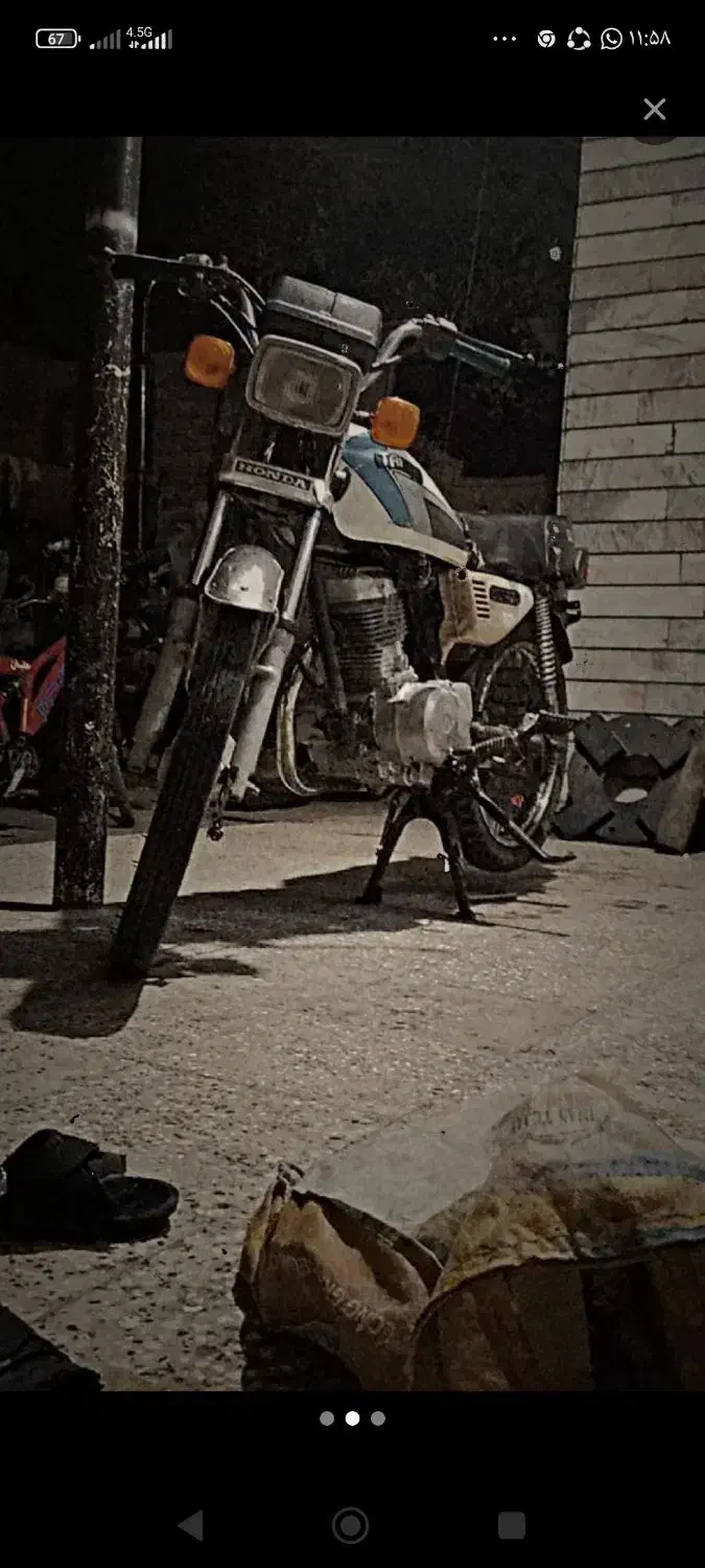 هندا تلاش 89|موتورسیکلت|آزادشهر, |دیوار