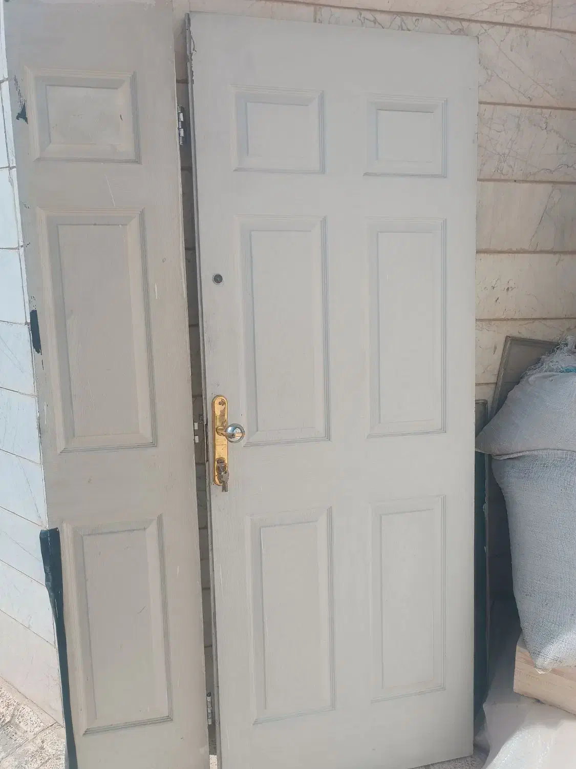 درب دسته دوم ولی سالم|مصالح و تجهیزات ساختمان|شاهرود, |دیوار