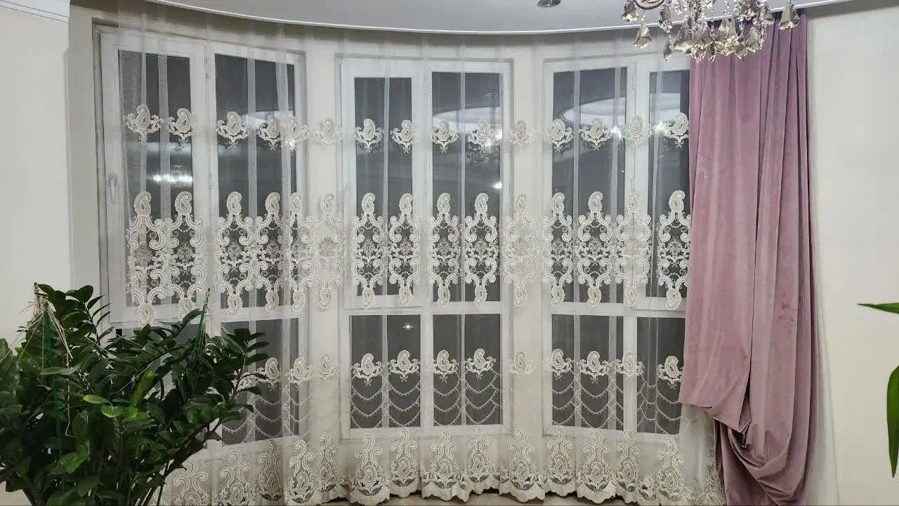 پرده تور ترک|پرده، رانر، رومیزی|تهران, اقدسیه|دیوار