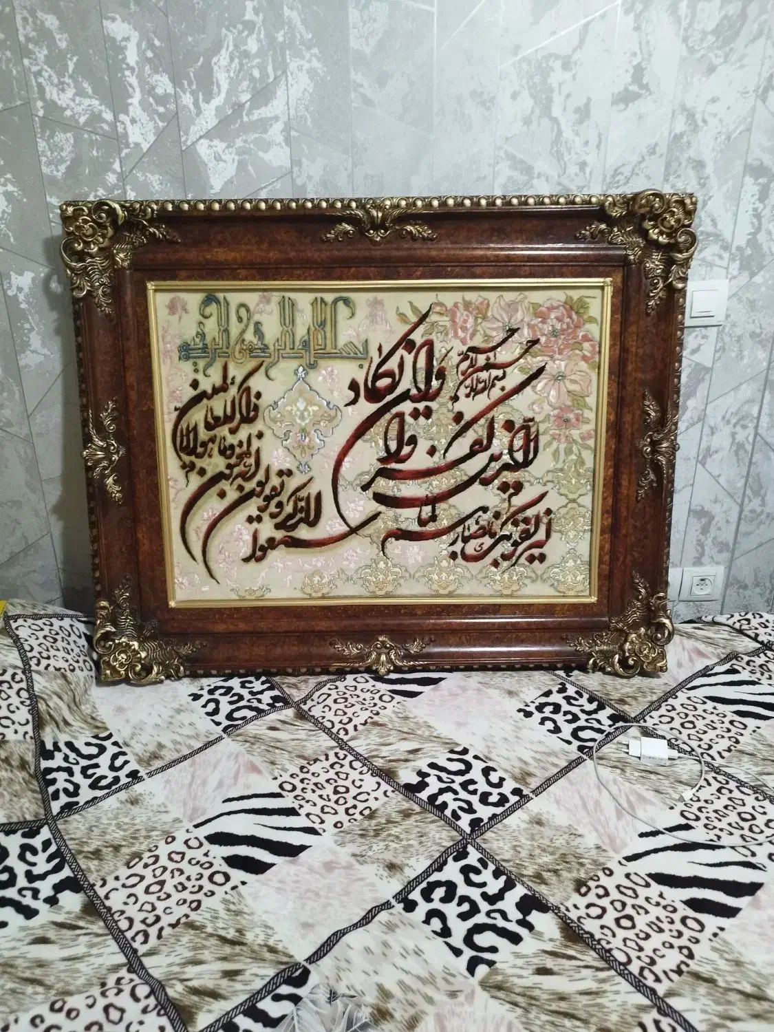 تابلو فرش دستباف|تابلو، نقاشی، عکس|کرج, گلشهر|دیوار