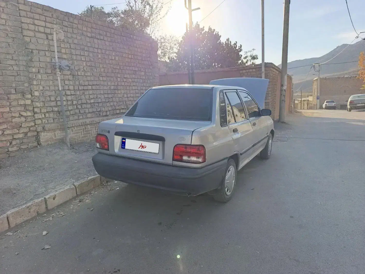 ماشین پراید نقری|خودرو سواری و وانت|نیاسر, |دیوار