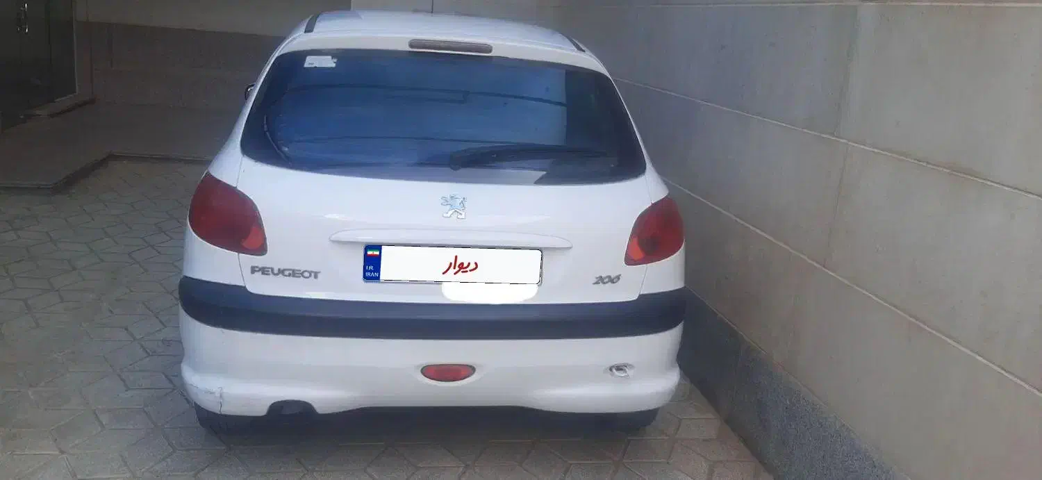 پژو۲۰۶تیپ ۵|خودرو سواری و وانت|سبزوار, پیام|دیوار