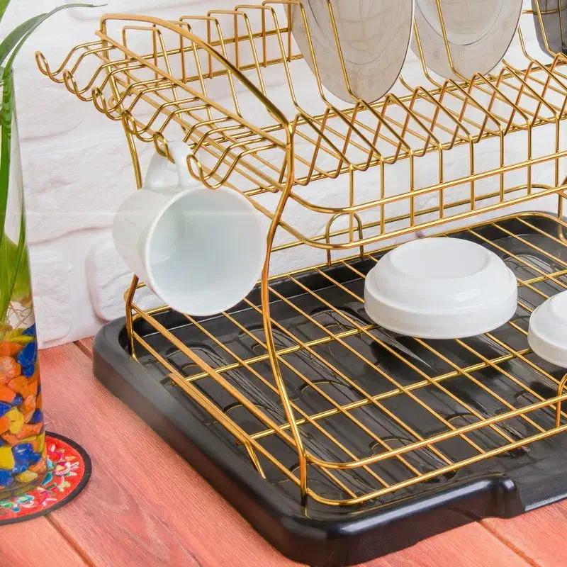 جاظرفی دوطبقه بزرگ|آب‌چکان و نظم‌دهنده ظروف|قم, علی آباد|دیوار