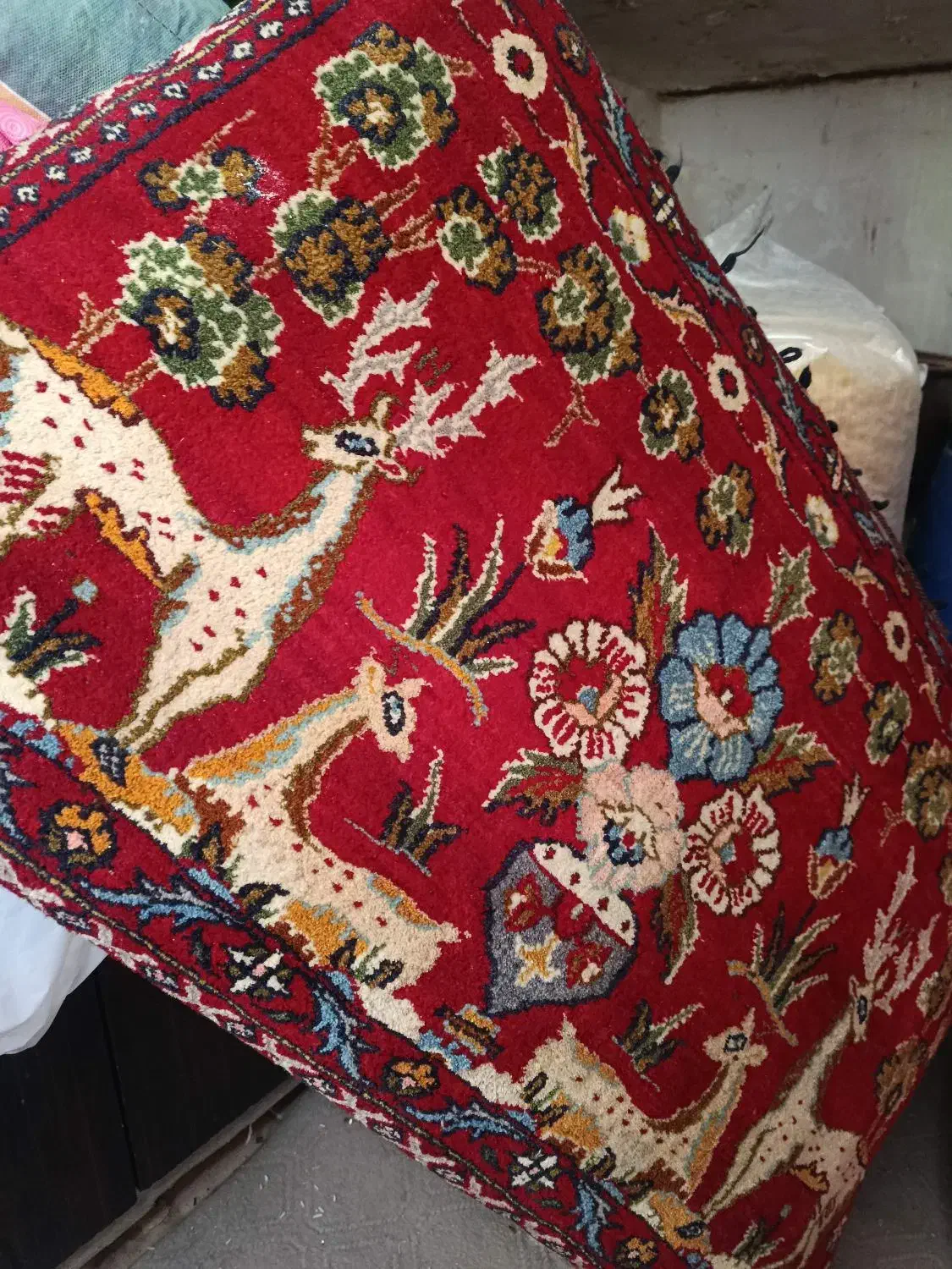 پشتی دست باف|پشتی|مشهد, شهید معقول|دیوار