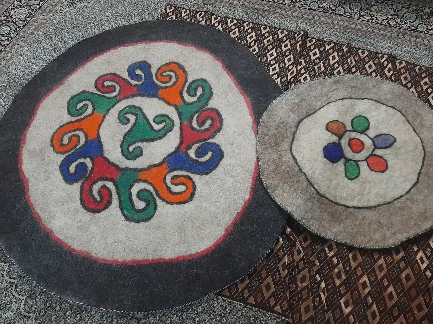 نمد|فرش|گرگان, |دیوار