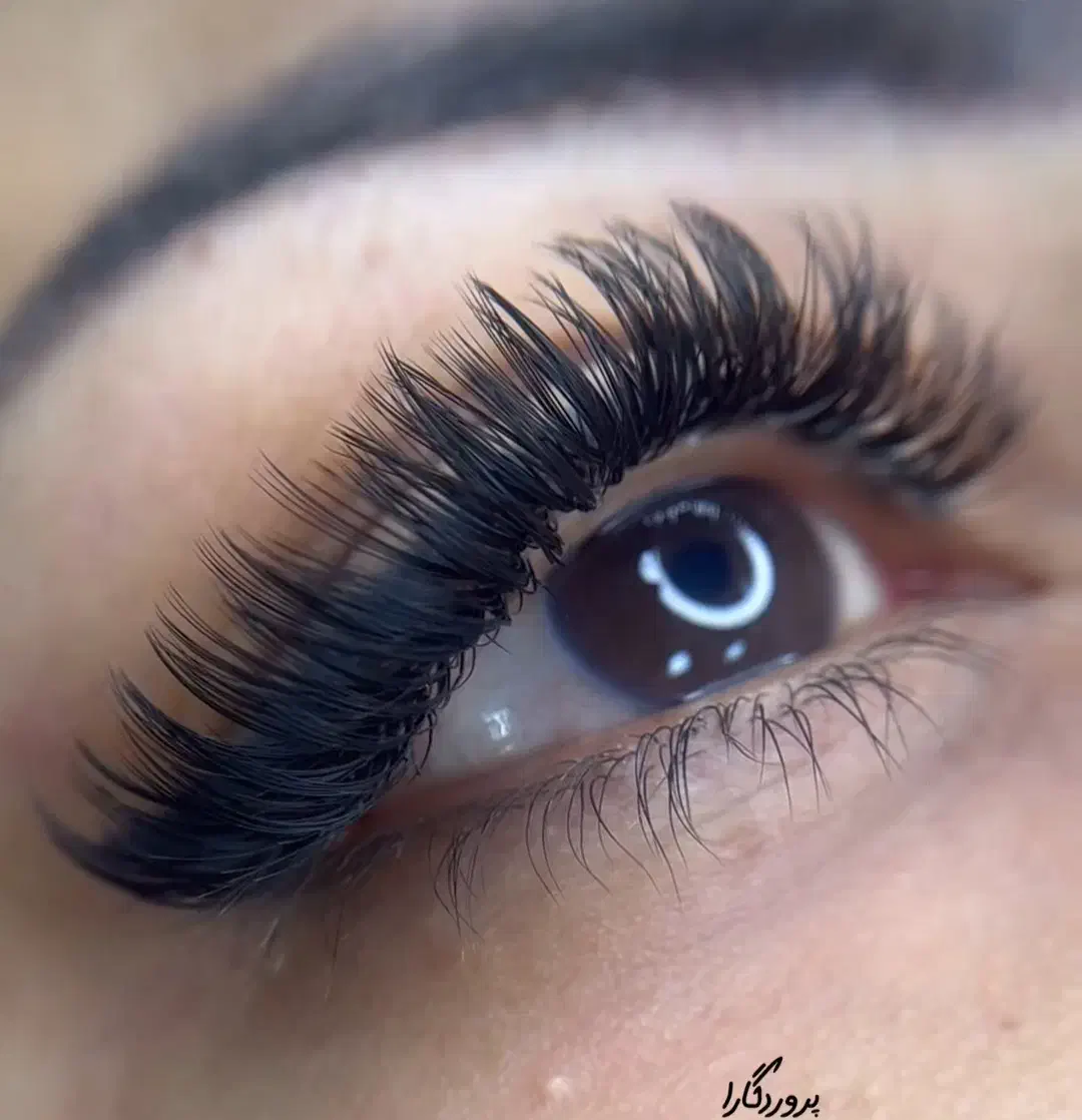 اکستنشن وکاشت تخصصی مژه وابرو|خدمات آرایشگری و زیبایی|گرگان, |دیوار