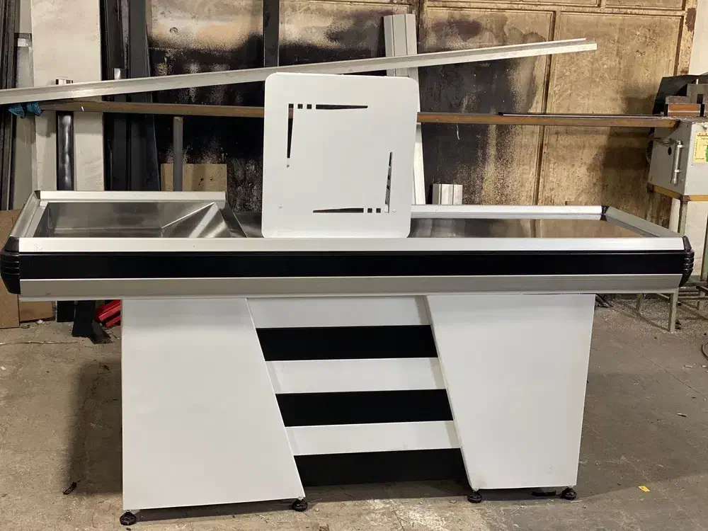 میز چک اوت ثابت اماده طول ۱۶۰ ،۲ متر ،۲۲۰|فروشگاه و مغازه|رشت, آزادگان|دیوار