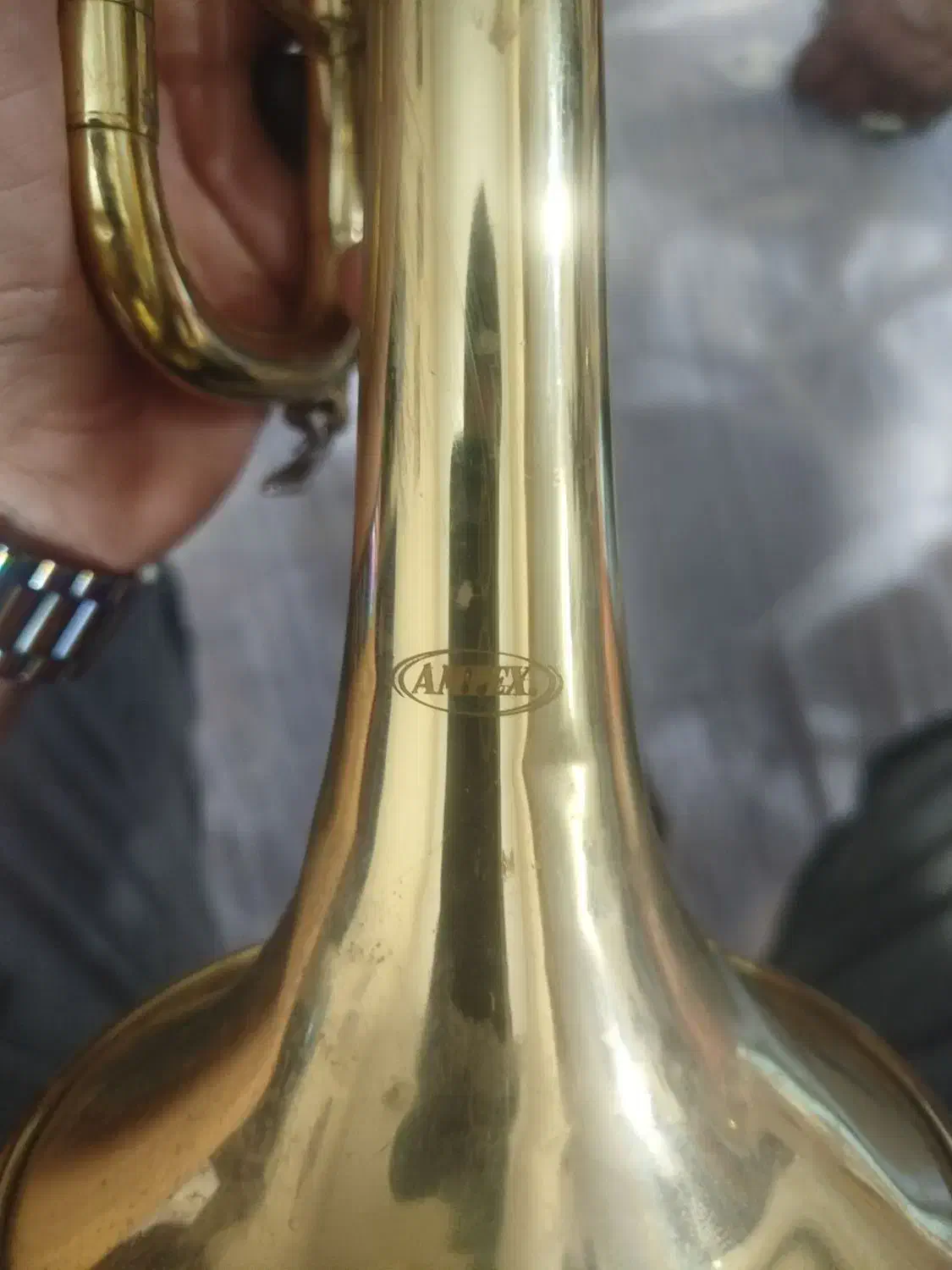 ترمپت برنجی در حد نو|سازهای بادی|کرمان, |دیوار