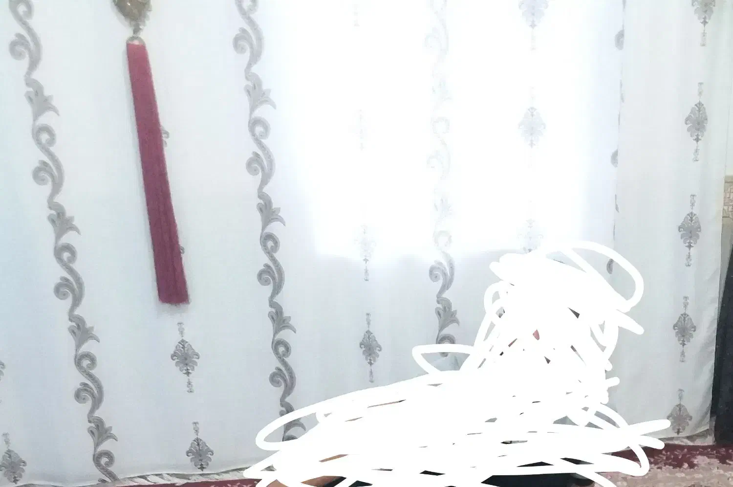 پرده کاملا|پرده، رانر، رومیزی|شاهیوند, |دیوار