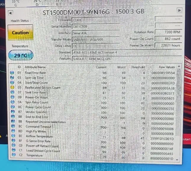 هارد 1500gb|قطعات و لوازم جانبی رایانه|اندیشه, شهرک مریم|دیوار