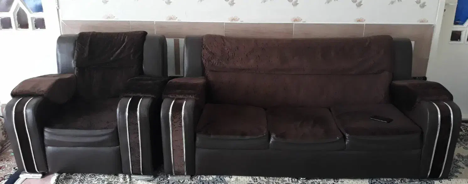 مبل ۷ نفره|مبلمان خانگی و میز عسلی|خرم‌آباد, |دیوار