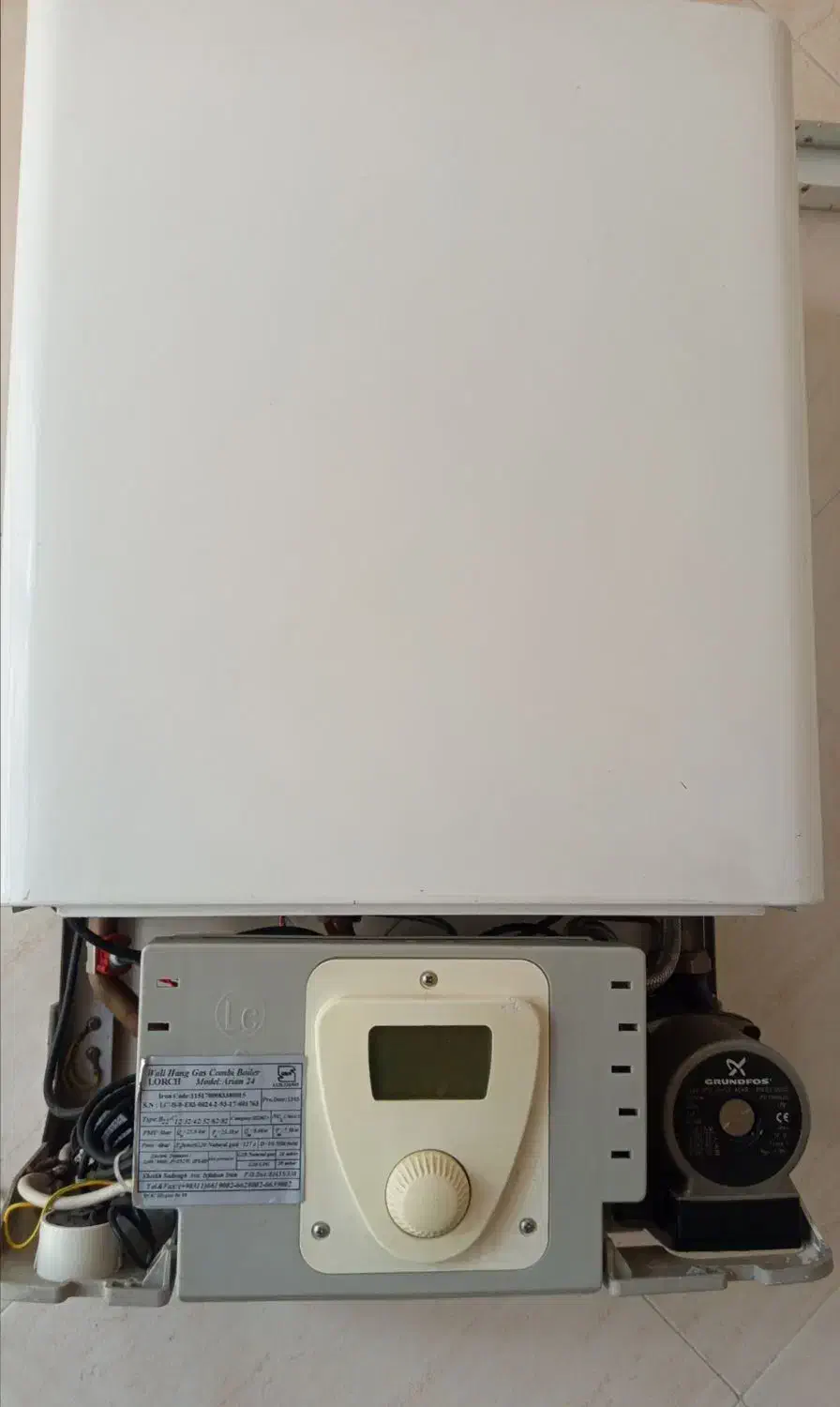 پکیج لورچ مدل آریان|آبگرمکن، پکیج، شوفاژ|قزوین, |دیوار