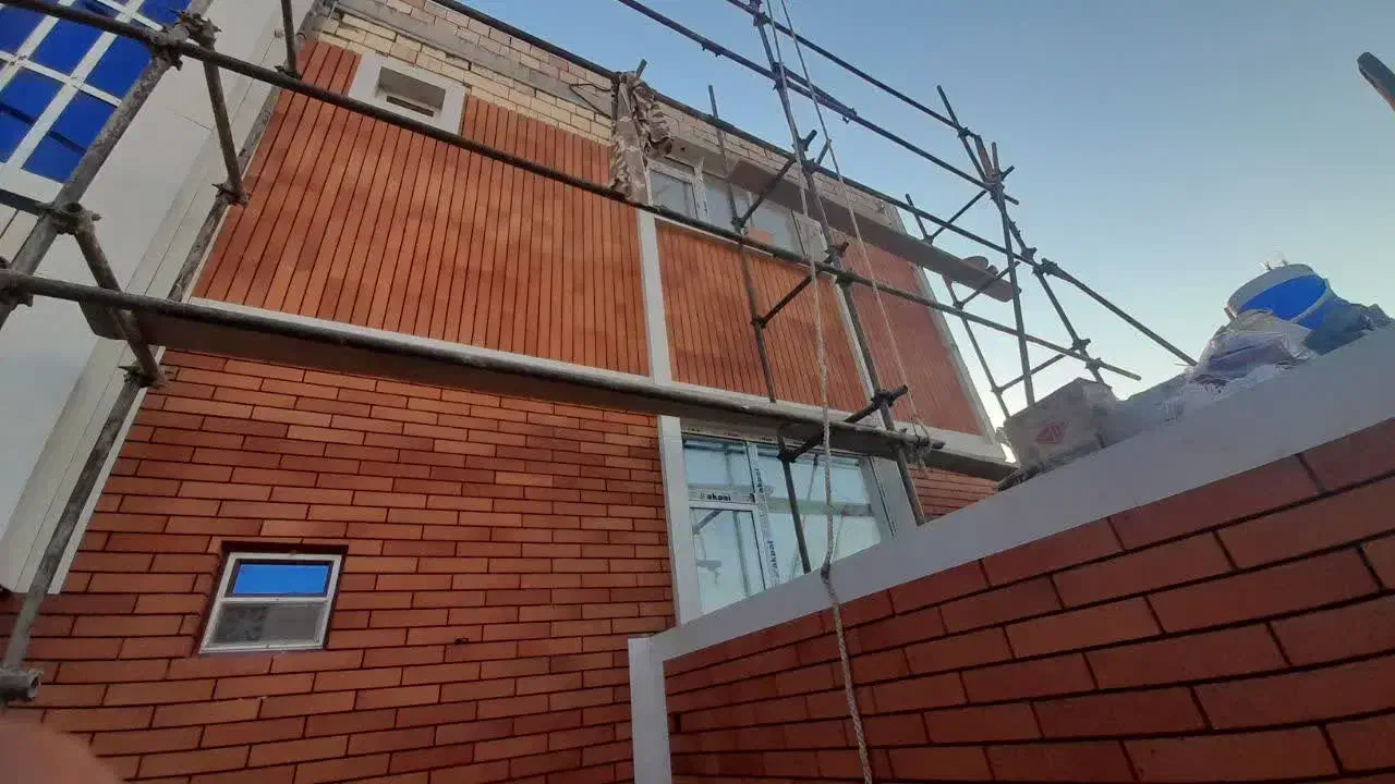 کاشیکاری،نما،باربیکیو|خدمات پیشه و مهارت|میبد, |دیوار