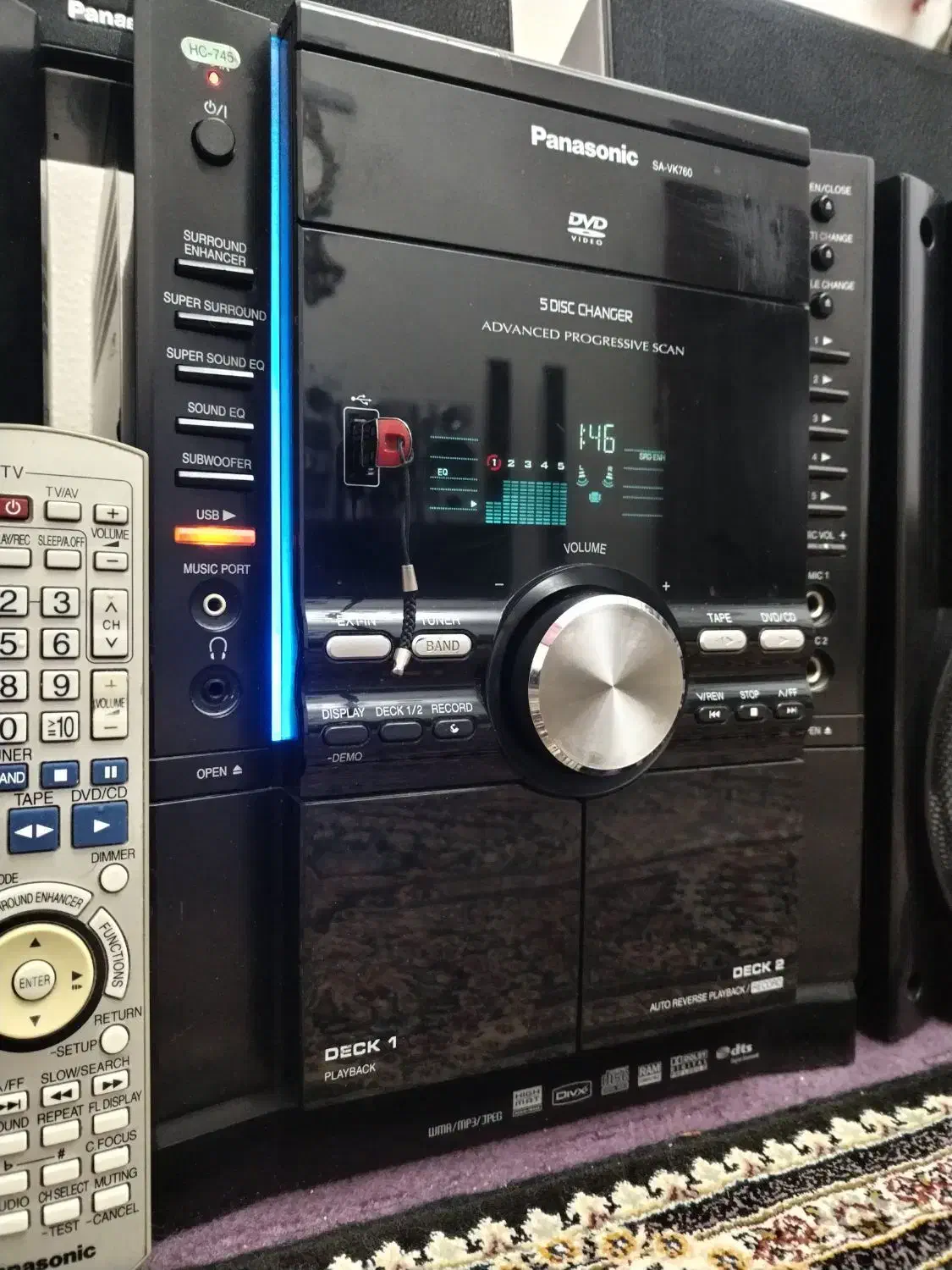 پاناسونیک فلش خور فابریک 6300 وات|سیستم صوتی خانگی|شاهین‌شهر, شهرک هشت بهشت|دیوار