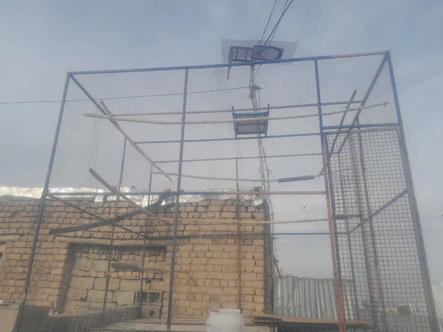 قفس|لوازم جانبی حیوانات|رزن, |دیوار