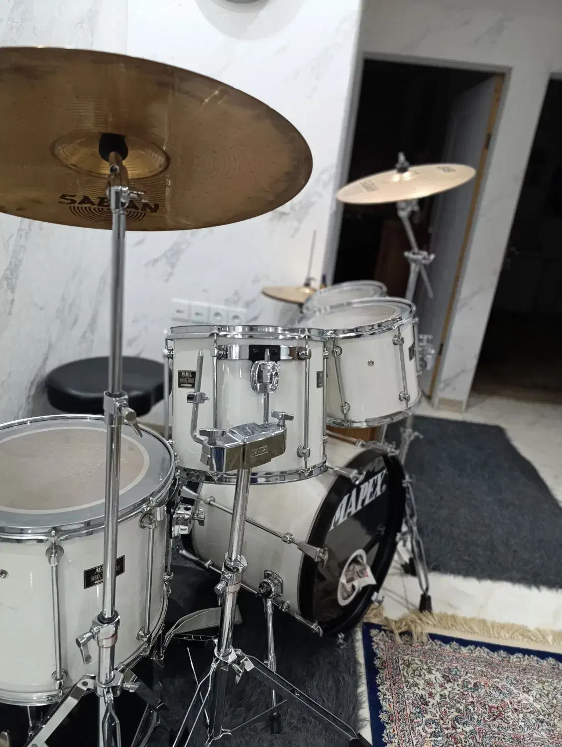 درام درامز جاز پرکاشن مپکس mapex|درام و پرکاشن|تهران, فلسطین (میدان انقلاب)|دیوار