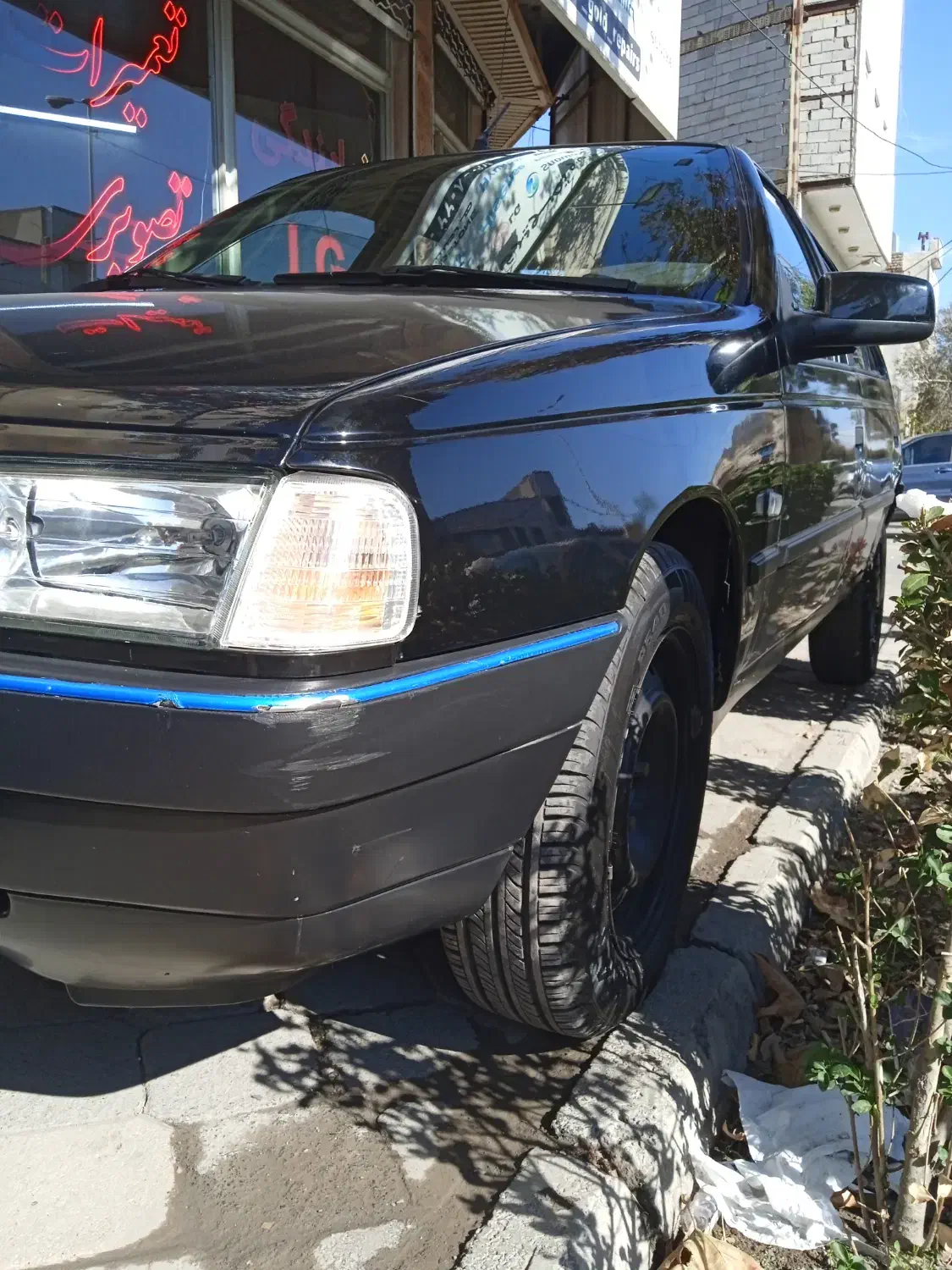 پژو405مشکی|خودرو سواری و وانت|خوی, |دیوار