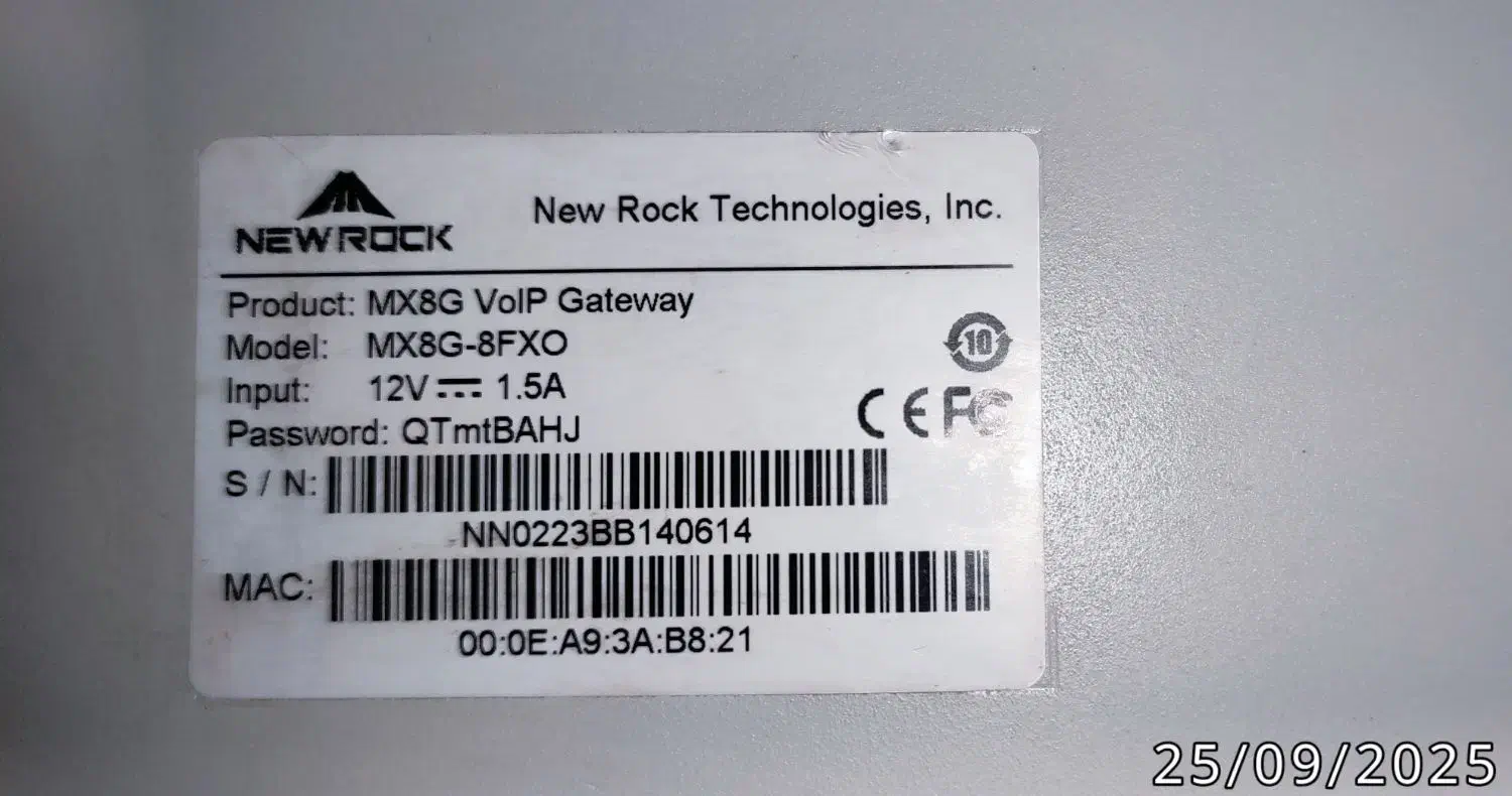 گیت‌وی 8 پورت FXO نیوراک Newrock MX8g-8FXO|مودم و تجهیزات شبکه|تهران, تهرانسر مرکزی|دیوار