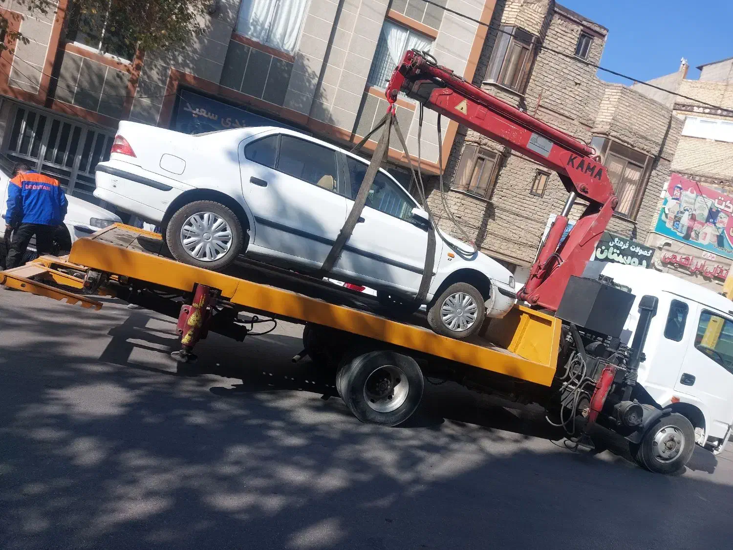 جرثقیل کفی عنکبوتی امدادخودرو چرخگیر یدک کش|خدمات حمل و نقل|مشهد, توس (بلوار توس)|دیوار