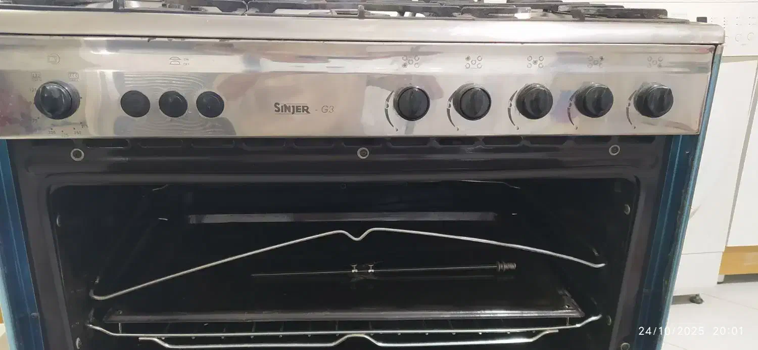اجاق گاز فر دار تمام استیل سینجر مدل G3|اجاق گاز و لوازم برقی پختوپز|مشهد, شهرآرا|دیوار
