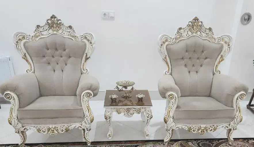 مبلمان سلطنتی ۹نفره|مبلمان خانگی و میز عسلی|بیرجند, |دیوار