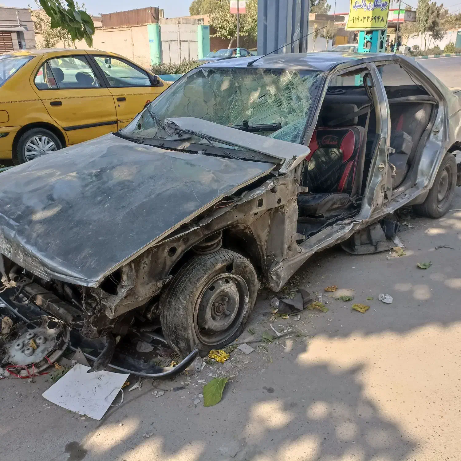 ۴۰۵ مدل ۸۷ تکسوز تصادفی|خودرو سواری و وانت|ری, دولتآباد|دیوار