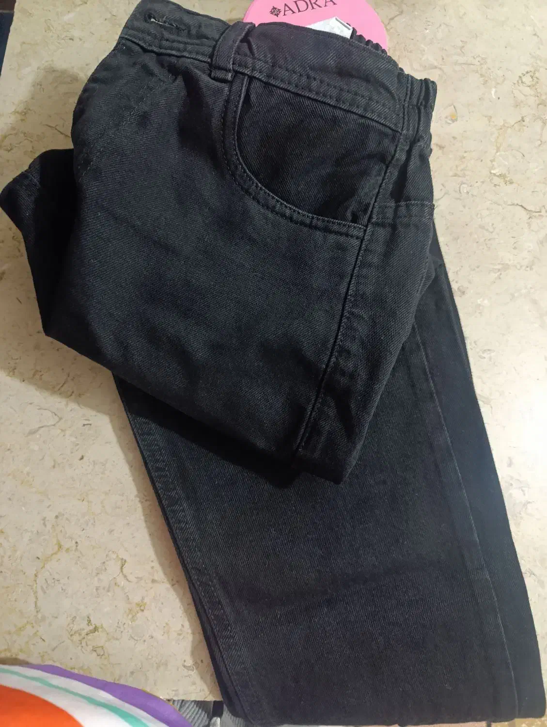 شلوار مام فیت جنس لی|لباس|یاسوج, |دیوار