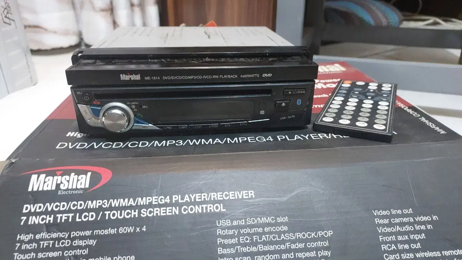 پخش خودرو مارشال مانیتور دار|قطعات یدکی و لوازم جانبی|تهران, جیحون|دیوار