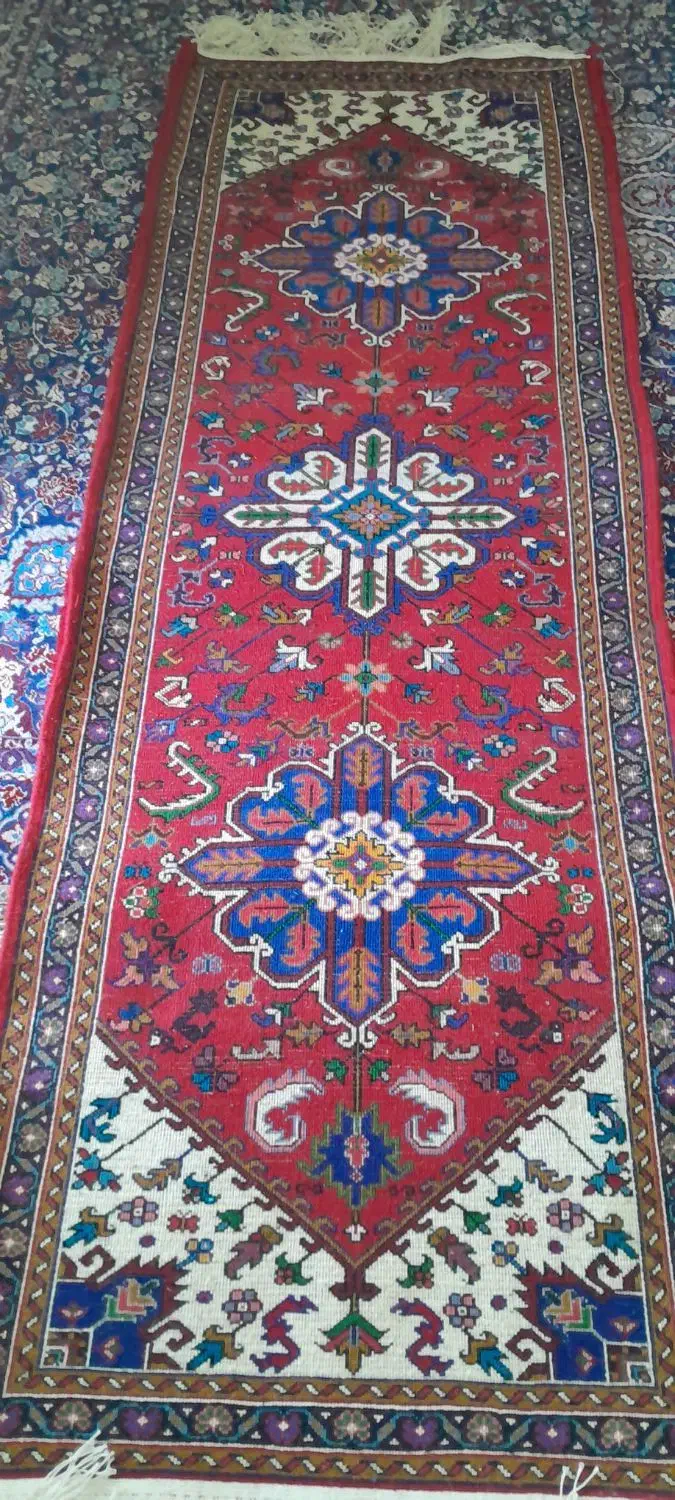 قالی دستباف فروشی|فرش|مهربان, |دیوار