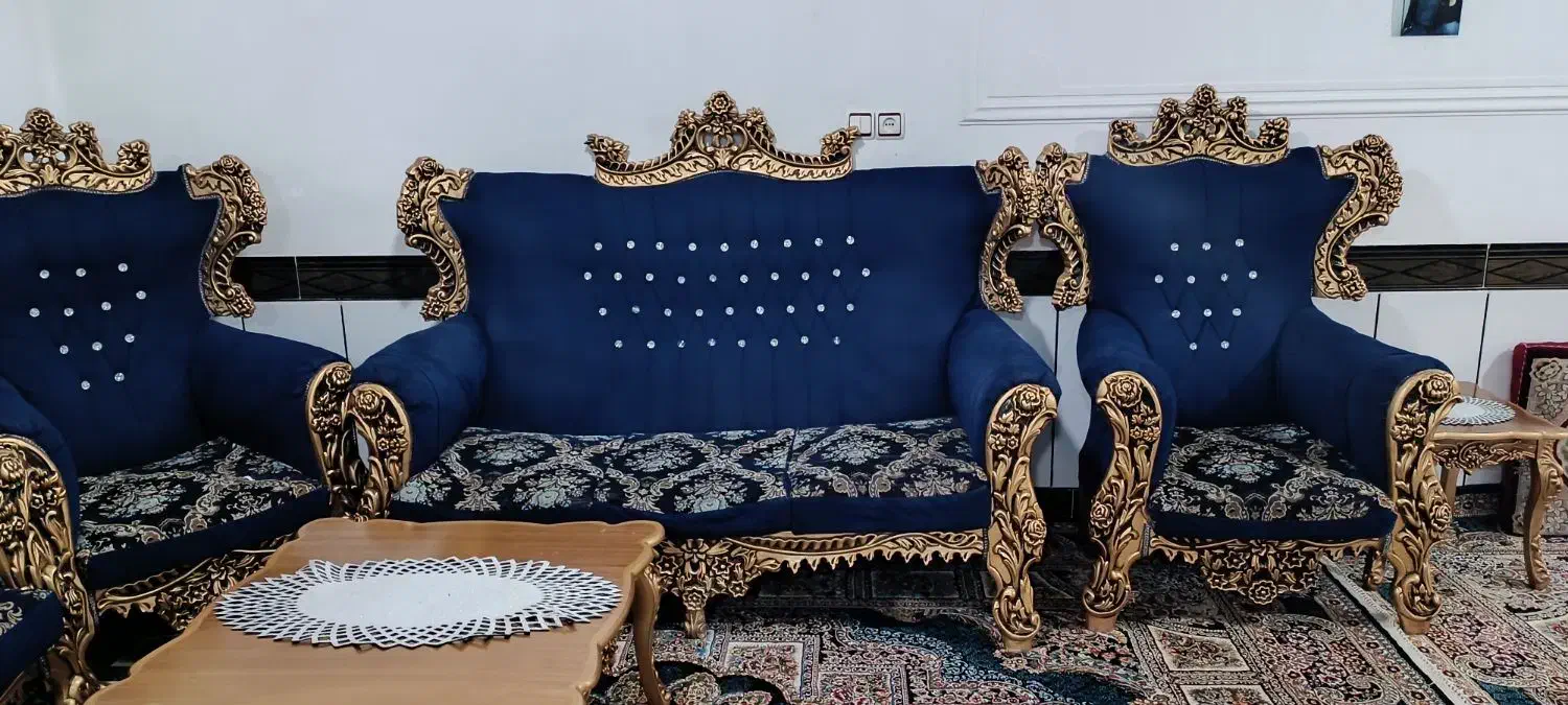 مبل سلطنتی|مبلمان خانگی و میز عسلی|الشتر, |دیوار