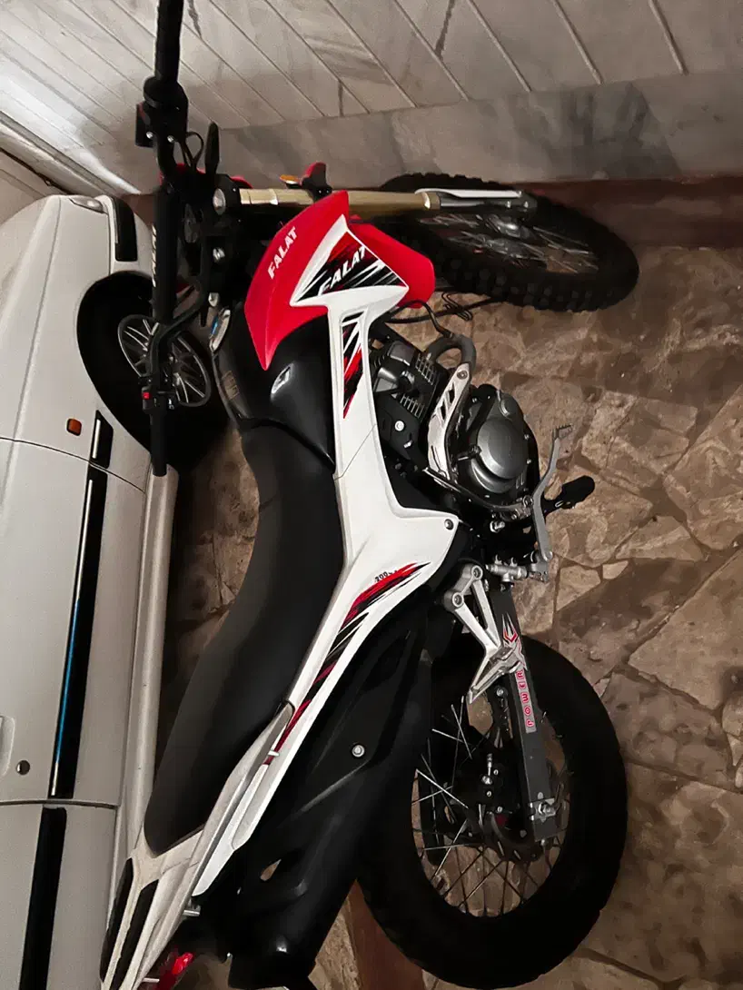 فلات طرح crf 200|موتورسیکلت|لاهیجان, امیرشهید|دیوار