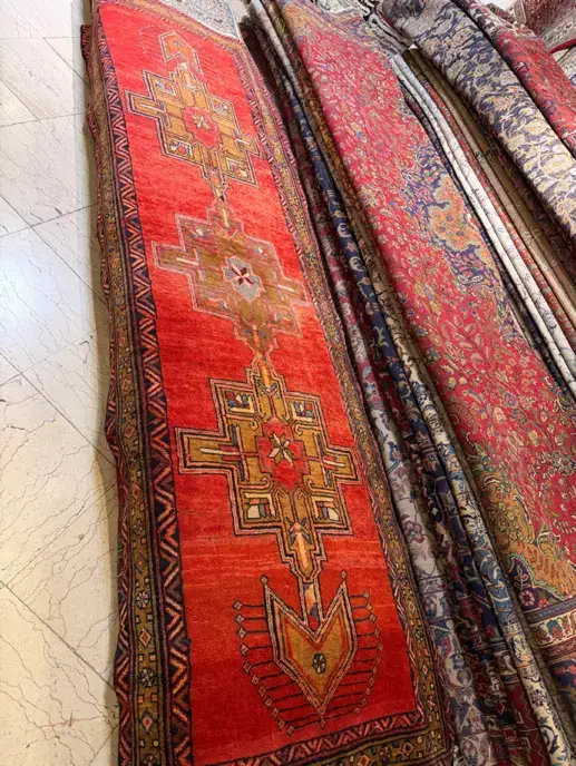 فرش کناره دستباف|فرش|تهران, آسمان|دیوار