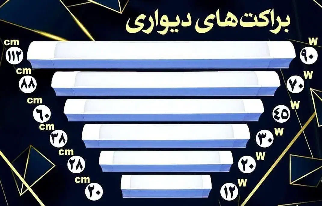 براکت لامپ مهتابی شاهچراغ 24ماه گارانت تعویض چندبا|لامپ و چراغ|قم, شهدا|دیوار