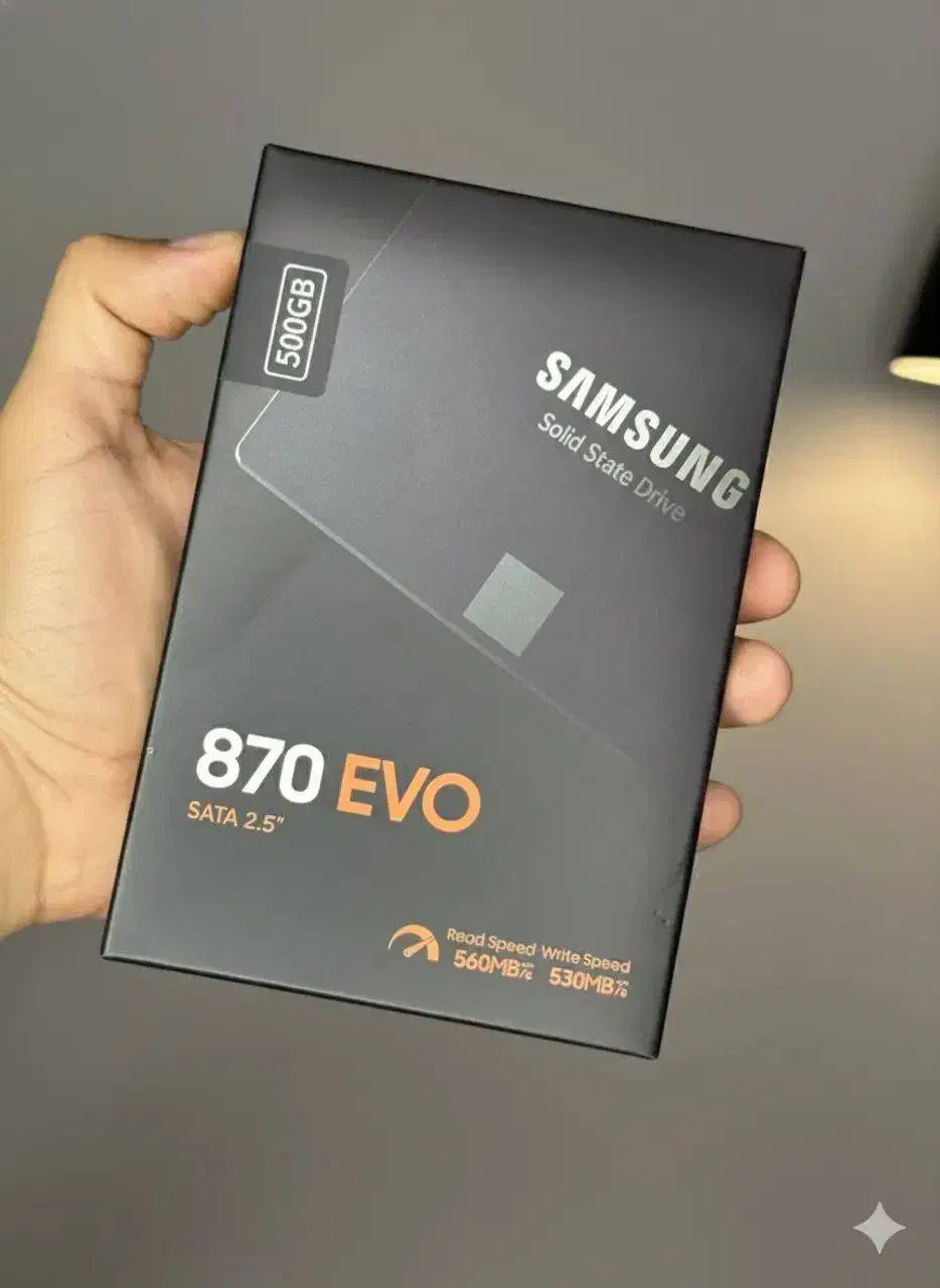 Samsung SSD 870 evo 500 G|قطعات و لوازم جانبی رایانه|خرم‌آباد, |دیوار