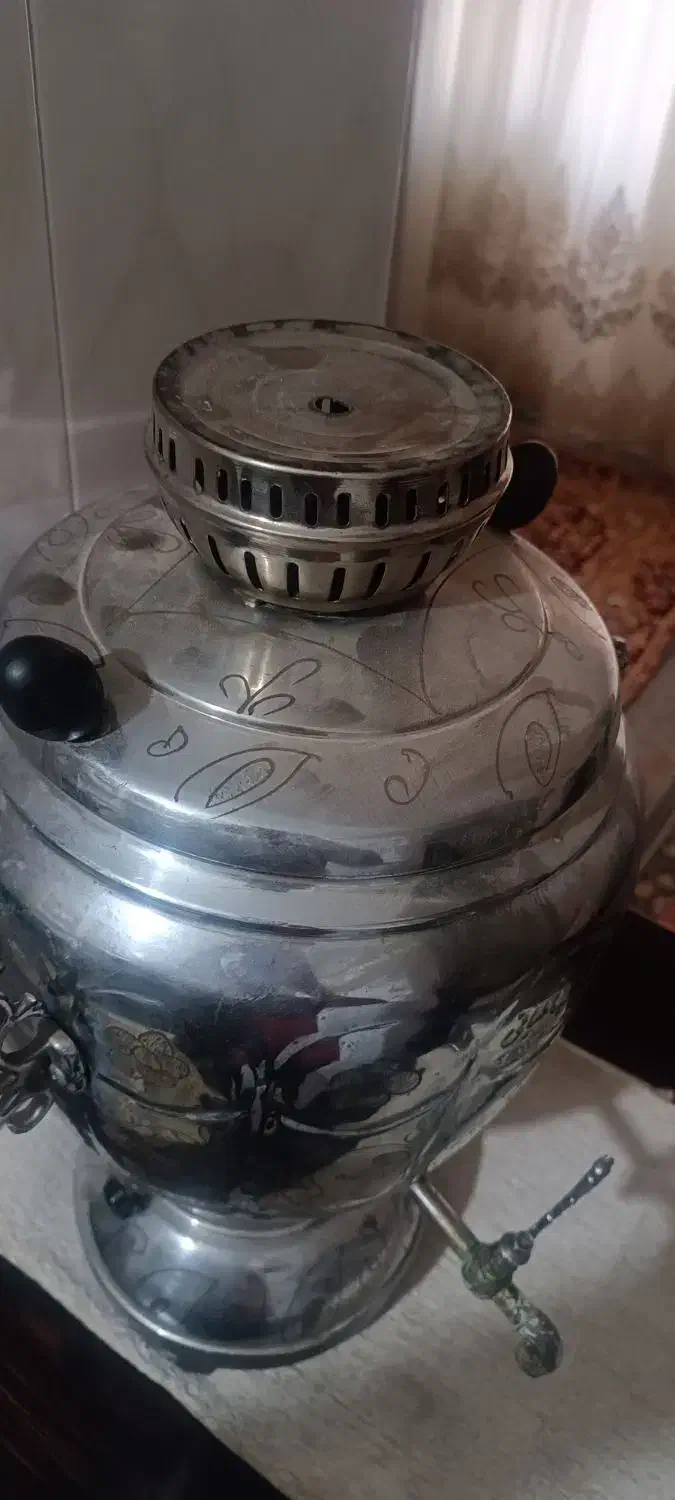 سماور برنزی 10لیتری|سماور، چایساز، قهوهساز|سهند, |دیوار