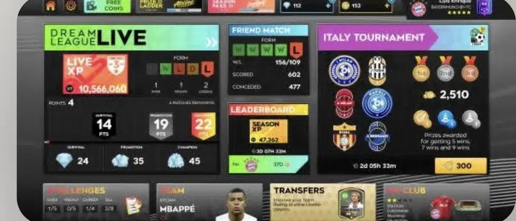 اکانت فول مکس دریم لیگ|کنسول، بازی ویدئویی و آنلاین|تهران, مختاری|دیوار