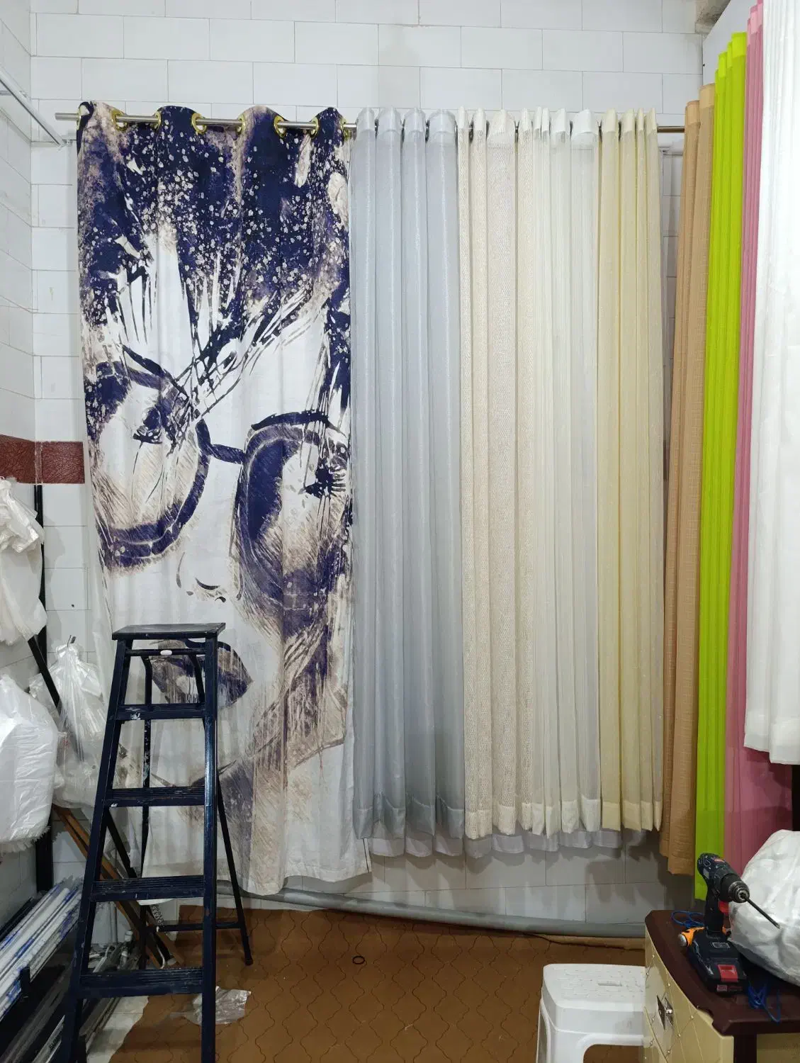 حراج حریر شاین|پرده، رانر، رومیزی|بندر کنگان, |دیوار