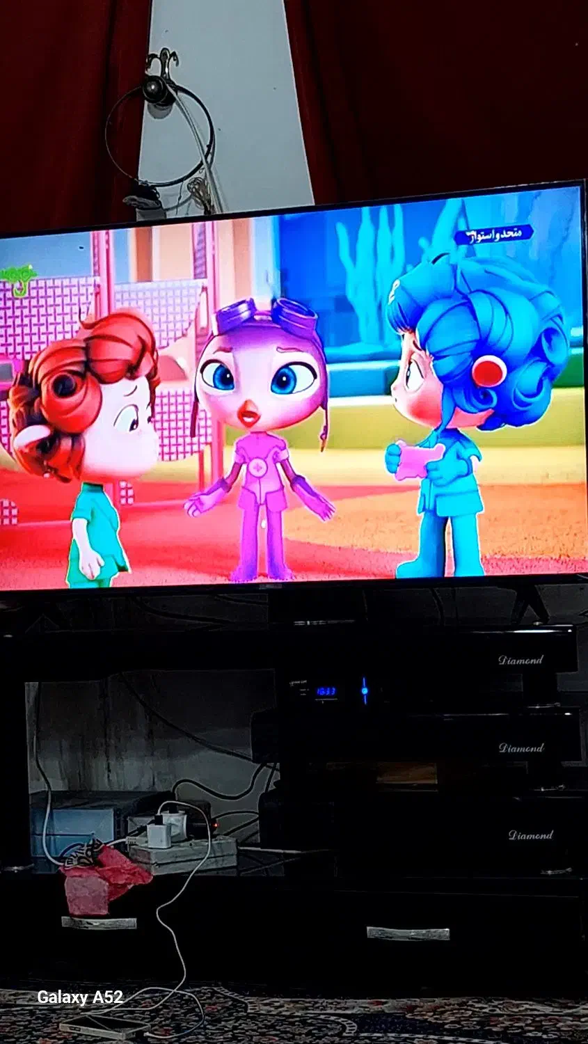 تلویزیون ال ای دی الجی ۵۵فورکی هوشمند دوگیرندفول|تلویزیون و پروژکتور|یاسوج, |دیوار