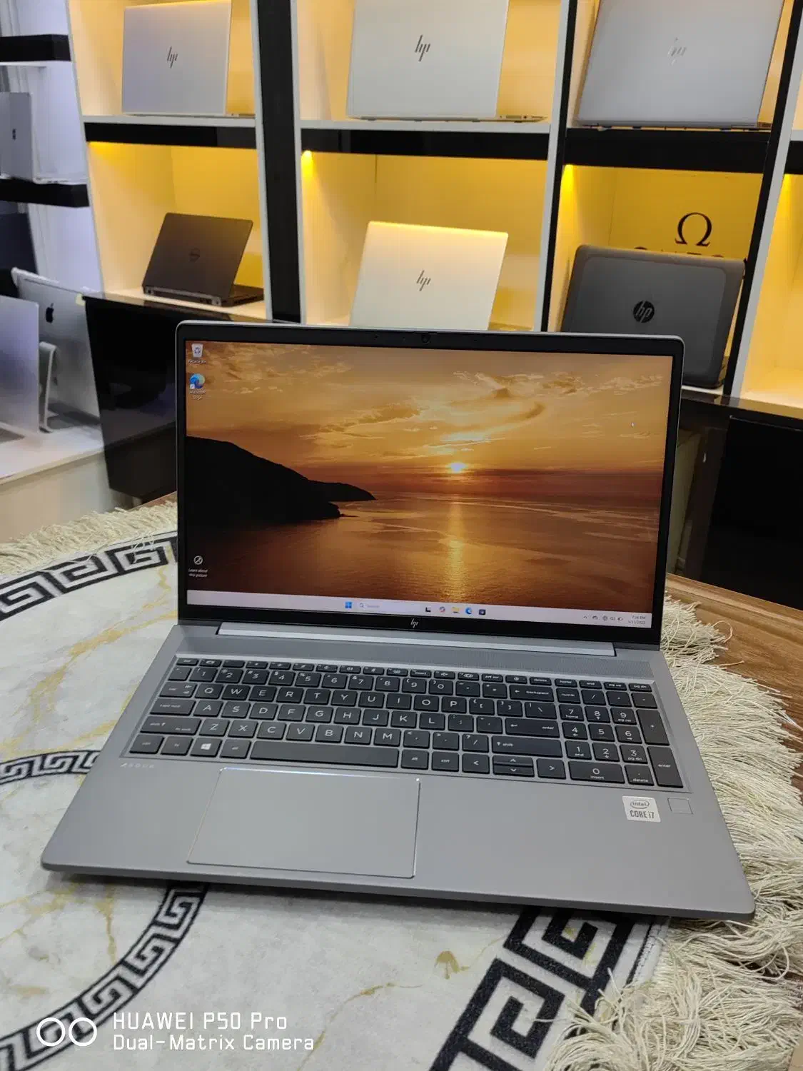 لپتاپ لمسی  ZbookG7 گرافیک T2000 4B نسل10 رم32|رایانه همراه|ارومیه, |دیوار