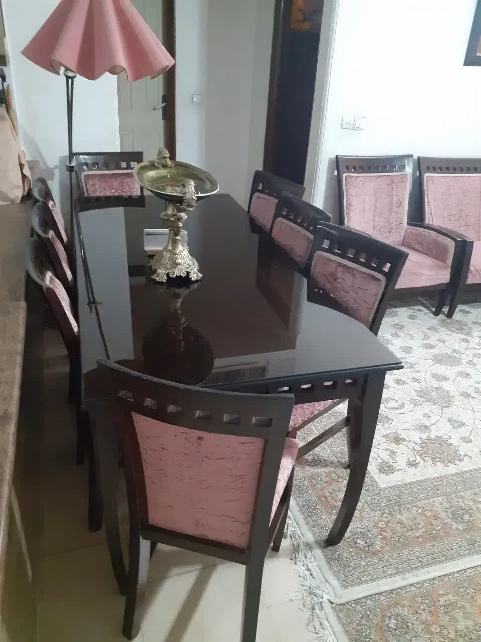 مبلمان ۷ نفره و ناهار خوری ۸ نفره|مبلمان خانگی و میز عسلی|قم, شهرک امام حسن|دیوار