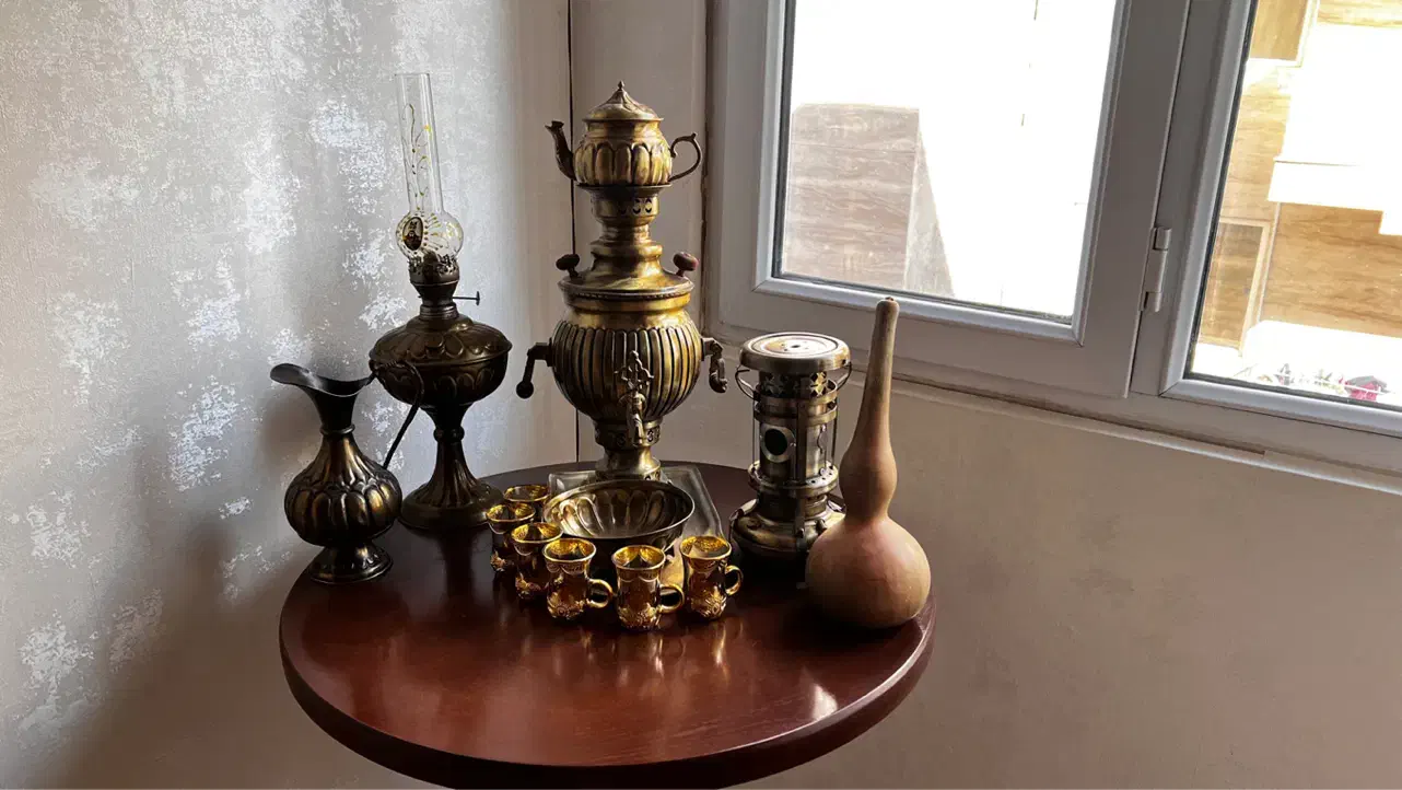 سماور ذغالی آنتیک|سماور، چایساز، قهوهساز|کرج, کرج نو|دیوار