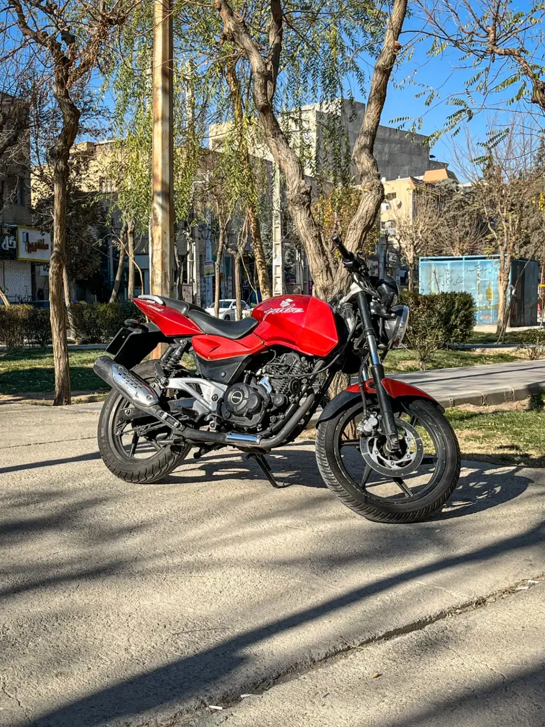 پالس 180 UG4 قرمز|موتورسیکلت|کرج, فاز ۲ مهرشهر|دیوار